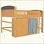 Lit mezzanine avec armoire de rangement, garde-robe et DEL-123985603-123985606