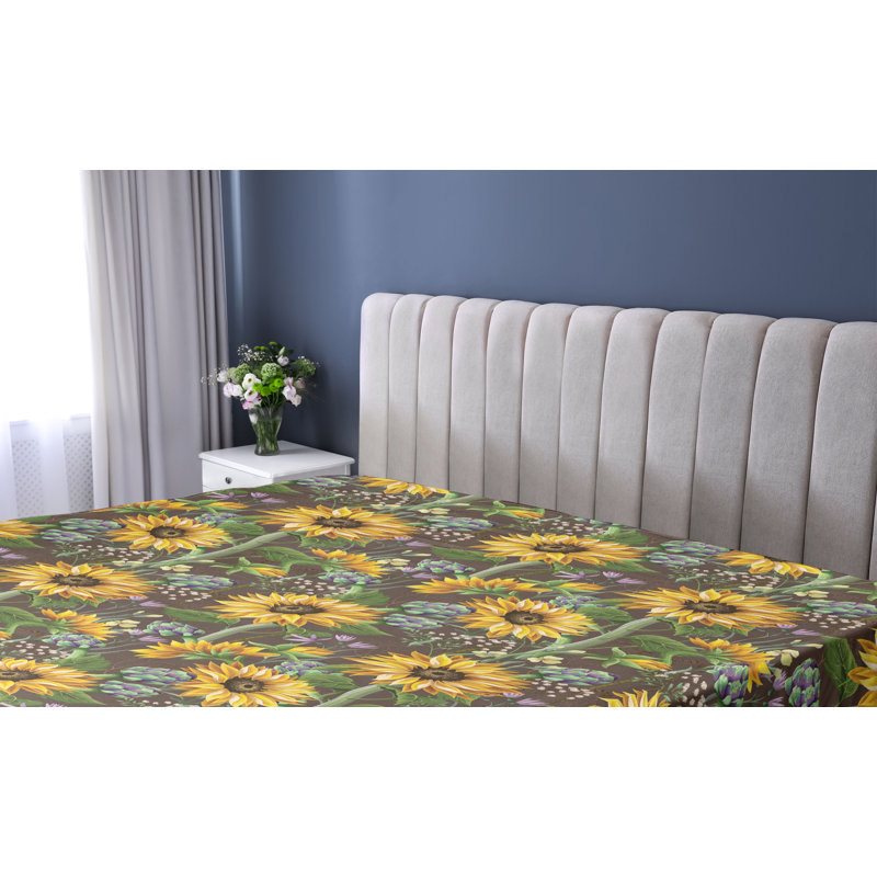 Drap-housse tournesols Ambesonne