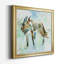 Fox on Blue - Ensemble de 4 peintures sur toiles encadrées-60148630-60148627