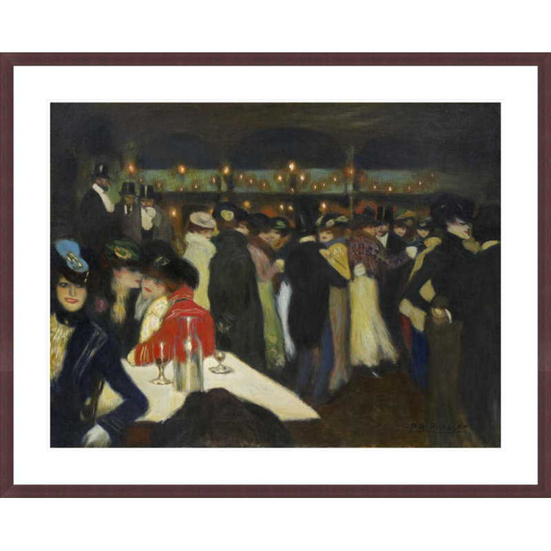 Le Moulin de la Galette par Pablo Picasso, impression giclée sur cadre, H 33,5 po x l 41,46 po