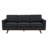 Kernis Modern 3-Seater Sofa Upholstered Living Room Couch with Birch Wood Legs, Premium Leather or Mesh Foam Cushions for Home and Living Room-855008954