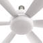 Ventilateur de plafond 18 po avec télécommande et ensemble d'éclairage, 6 vitesses-1026185013-1026185012