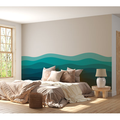 Premium Wallpaper Wall Mural - Abstract Waves