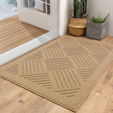 Outdoor Indoor Entrance Doormat, Rubber Backing Non Slip Door Mat Entrance  Rugs