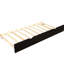 Lit de jour avec lit gigogne, taille simple - Structure en bois massif pour lit gigogne confort