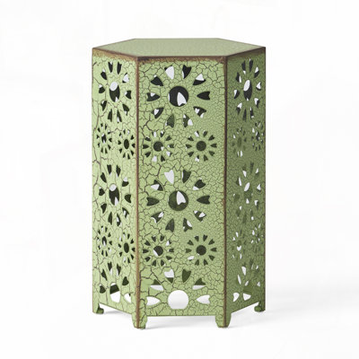 Outdoor&Indoor Hexagonal Side Table,End Table
