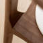 Durable Imitation Leather Ash Wood Dining Chairs