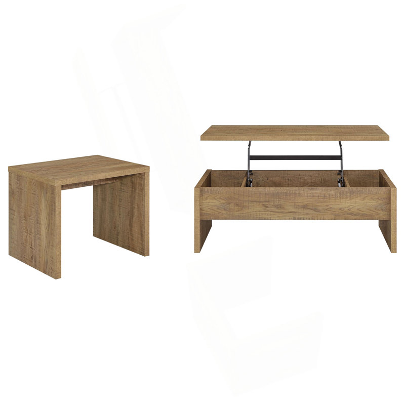 Ensemble de tables basses 2 pièces Parker, Mango colour