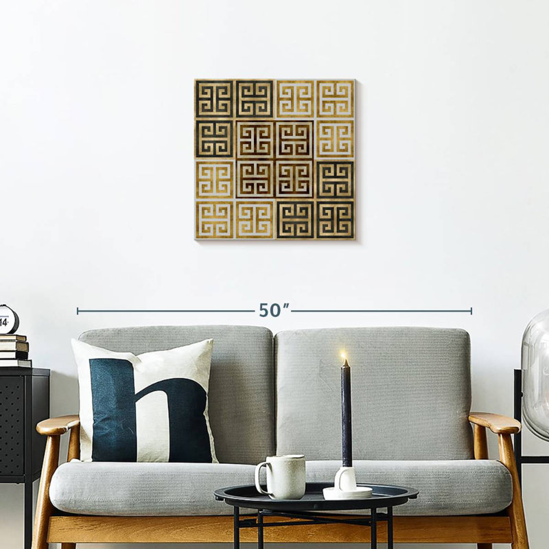 Kerner Greek Key I, 20" H x 20" W