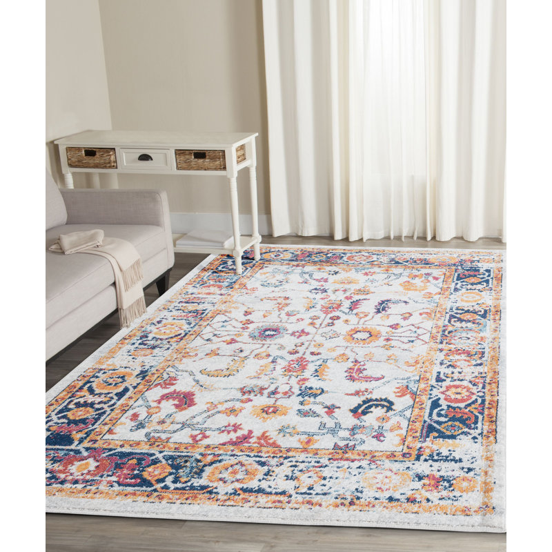 Honig Geometric Indoor Rug, Rectangle 8'9" x 11'9"