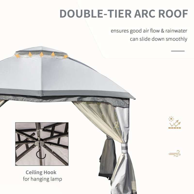 Abri de jardin extérieur, abri de jardin, Gris