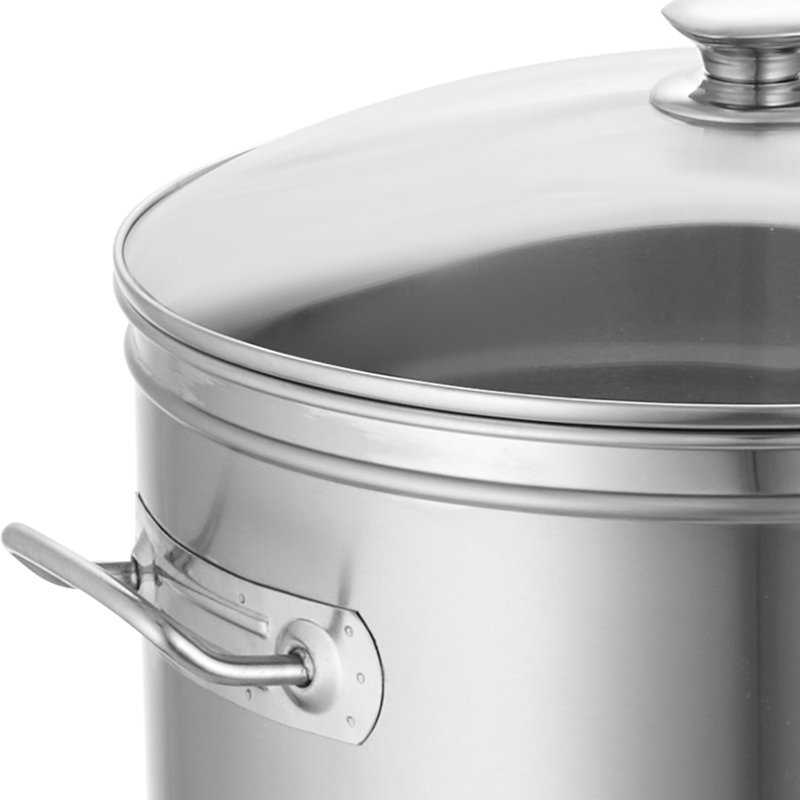 Bouilloire en acier inoxydable 9 gallons VEVOR