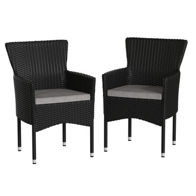 Chaise de patio avec coussin