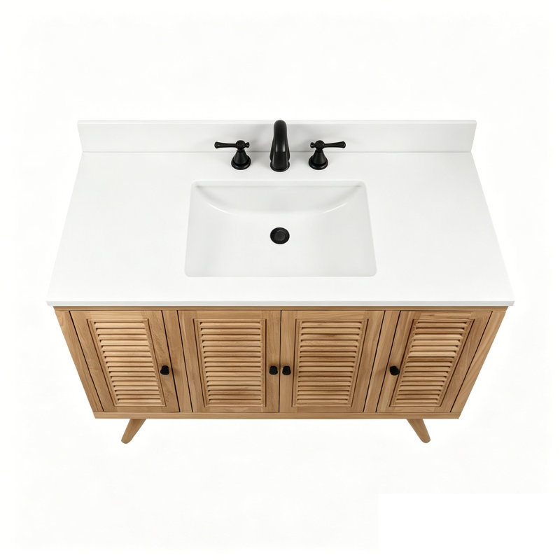 Harper 73" Double Bathroom Vanity, 49, Carrara White Marble
