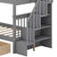 Hawah Kids Twin Over Twin Bunk Bed-1917525336