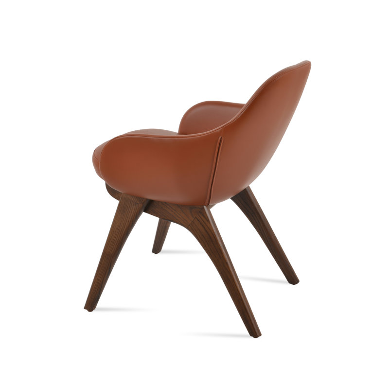 Chaise en bois Gazel, Cannelle