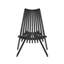 Chaise de patio pliante en bois d'acacia Leilahni-2457091