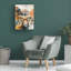 Art mural sur toile tendue - art mural «Park Rendering Grand Canyon» de Gail Fraser pour le salon, la chambre à coucher ou le bureau - 24 x 32