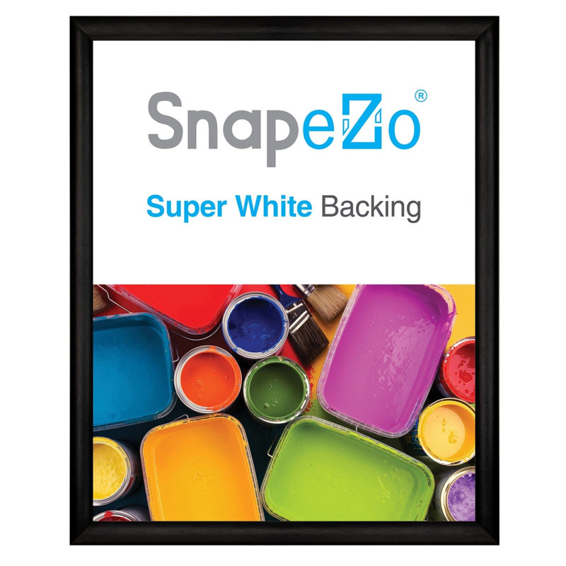 Cadre photo en métal Sleek Series, Argent brossé, L 24 po x H 30 po