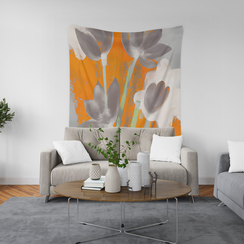 Tapisserie murale, H 80 po x l 68 po