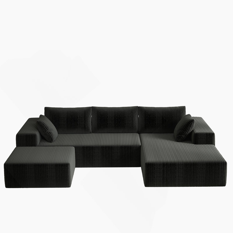 Upholstered Ottoman For Living Room Bedroom