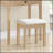 Landisburg Wood Moniya Makeup Vanity Table And Stool Set-1460219442