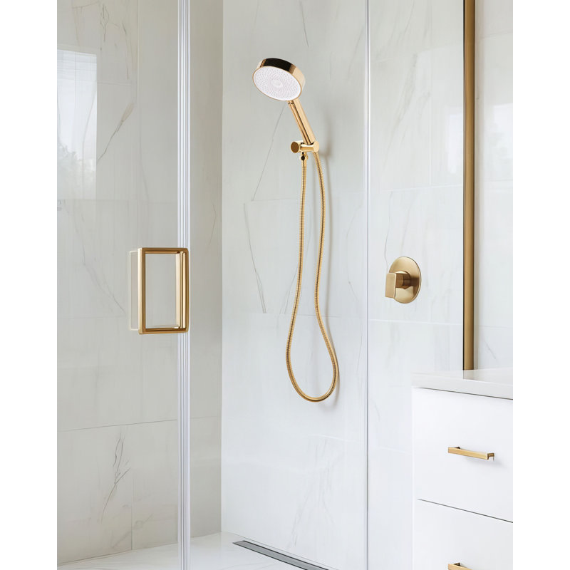 Shower Head and Hose Kit UYUCA 4-function, Gold