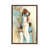 Classic Brown Wood Framed Canvas