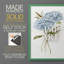 Petite hortensia bleue I - impression encadrée de qualité supérieure - prête à être accrochée - aucun clou requis - aucun clou requis-1484553489-1484553485