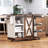 55.5" Farmhouse Kitchen Island With Drop Leaf, Kitchen Storage Island With Barn Door, Power Outlet, Rolling Kitchen Cart On Wheels With Spice Rack, For Home, Kitchen, Dining Room-770181667