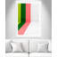 «Happy Bright Stripes», impression encadrée sur papier par Jason Leung-93749895-93749897