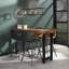 Farview Acacia Rectangular Wood Top Dining Table