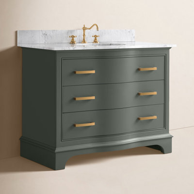 Goleta 42" Pine Single Bathroom Vanity