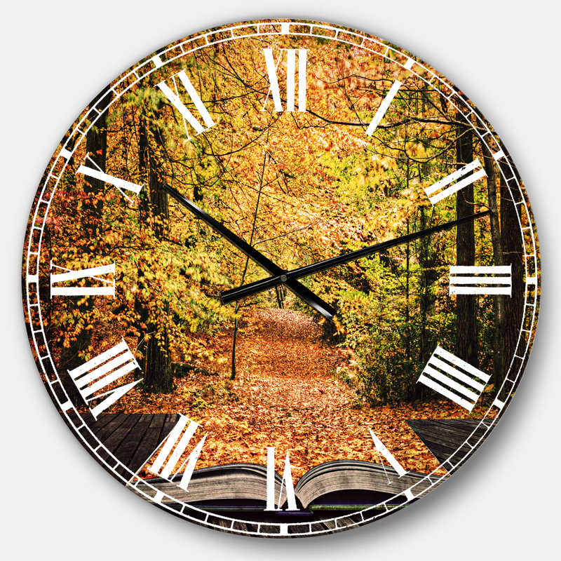 Horloge murale paysage, Moyenne