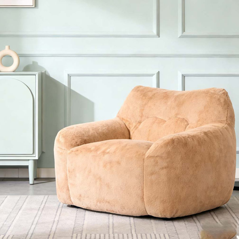 Fauteuil à billes, Brun