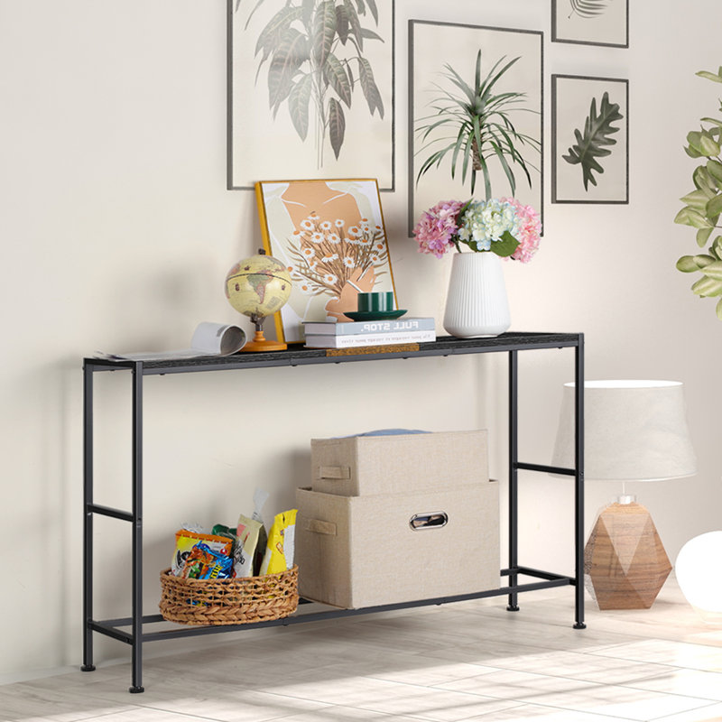 Console de 41 po, Plateau noir / base noire