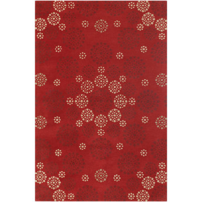 Wool Geometric Indoor Rug