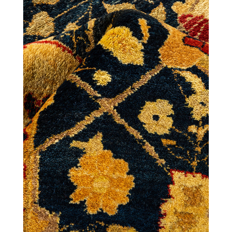 Classic One-of-a-Kind 9' 1" X 11' 6" Hand Knotted Area Rug
