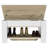 Austin 40" Wide Storage Table with 1 Extendable Shelf, 4 Legs and Lower Shelf-1660132489-1660132494