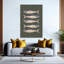 «Vibrant Stacked Sardines Abstract Colorful Contemporary Coastal Ocean», art mural-668831226