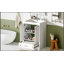 Meuble-lavabo moderne de 24 pouces avec lavabo en céramique, portes à fermeture douce et rangement spacieux pour les salles de bain contemporaines-1019821507