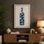 Porcelain Wine Bottle Japandi - Wrapped Canvas-124541727-124541704