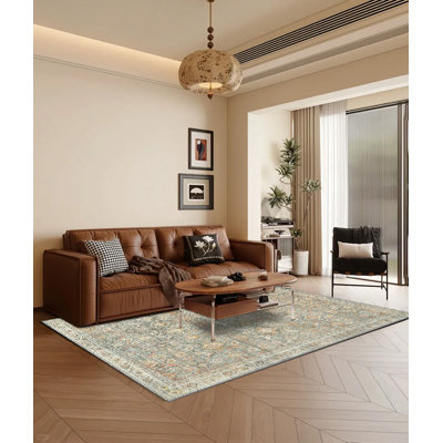 Area Rug,Machine Washable,Non Slip,Low Pile Carpet