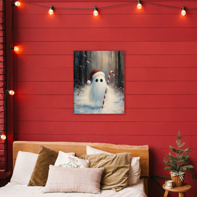 «Candy Cane Forest Ghost», conception par Arlington Prints
