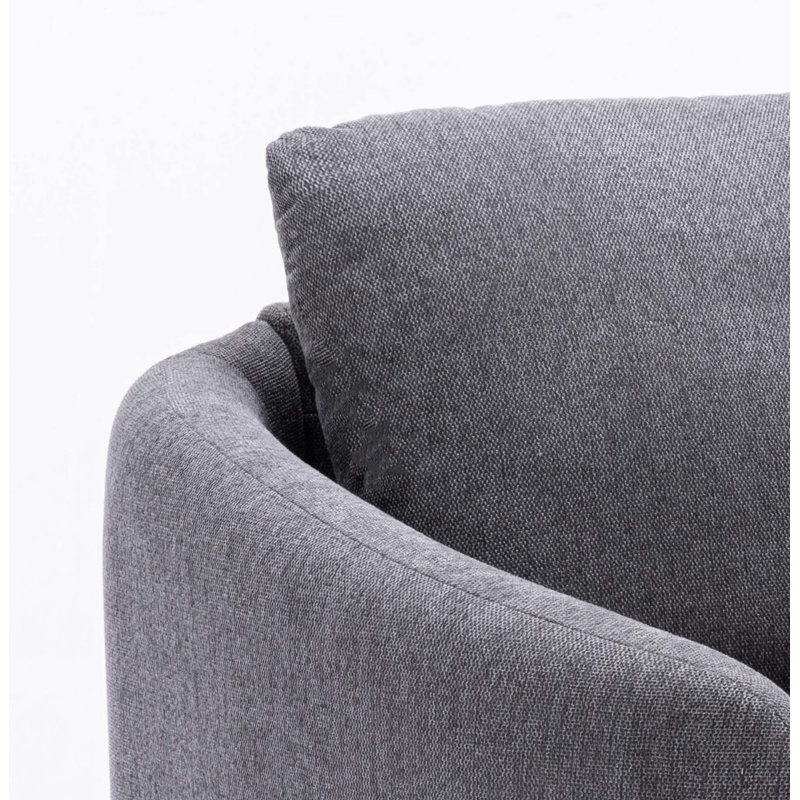 Fauteuil en lin Ayina