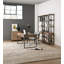 Mango & Metal Etagere Bookcase