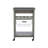 Macy Rolling Granite Kitchen Cart with Utility Drawer & Basket-22916603-128495253