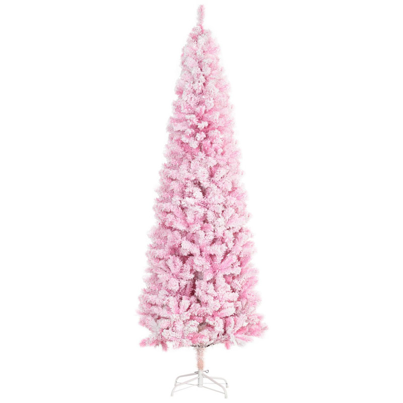 Arbre de Noël artificiel enneigé 7,5 pi de hauteur