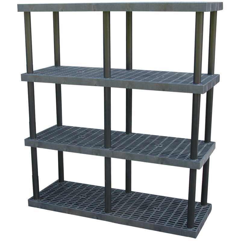 Étagère en plastique Newburg H 75 "x l 66"