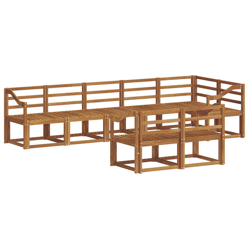 304cm Wide Patio Sectional Set
